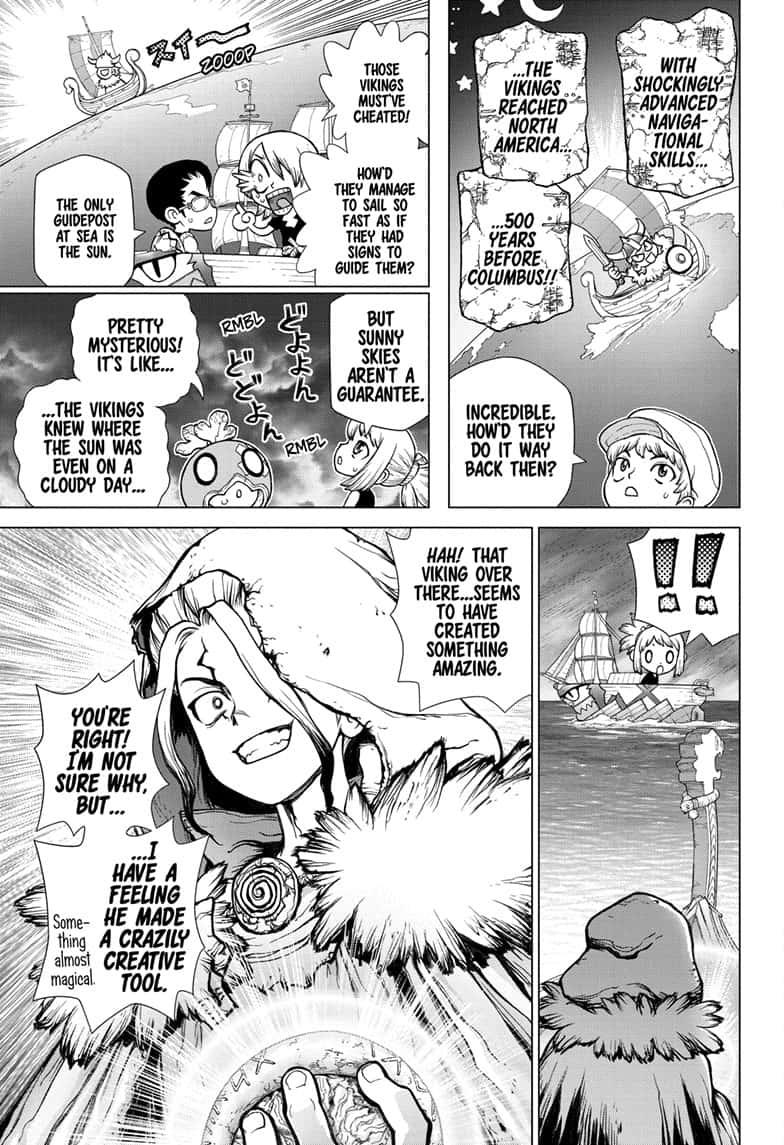 Dr. Stone chapter 147 page 3