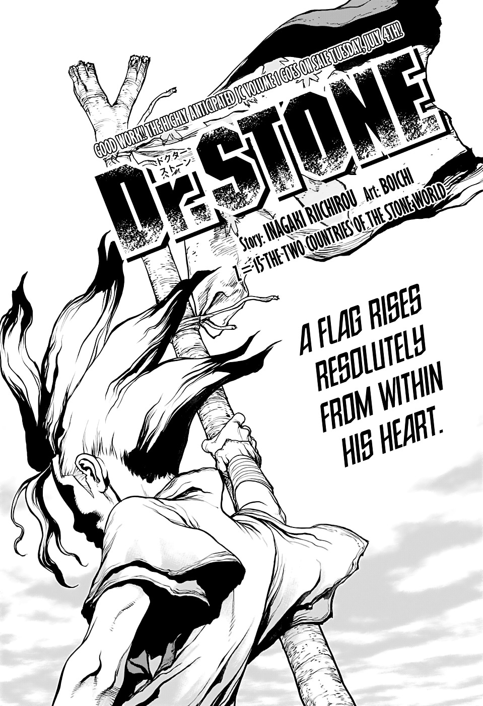Dr. Stone chapter 15 page 1
