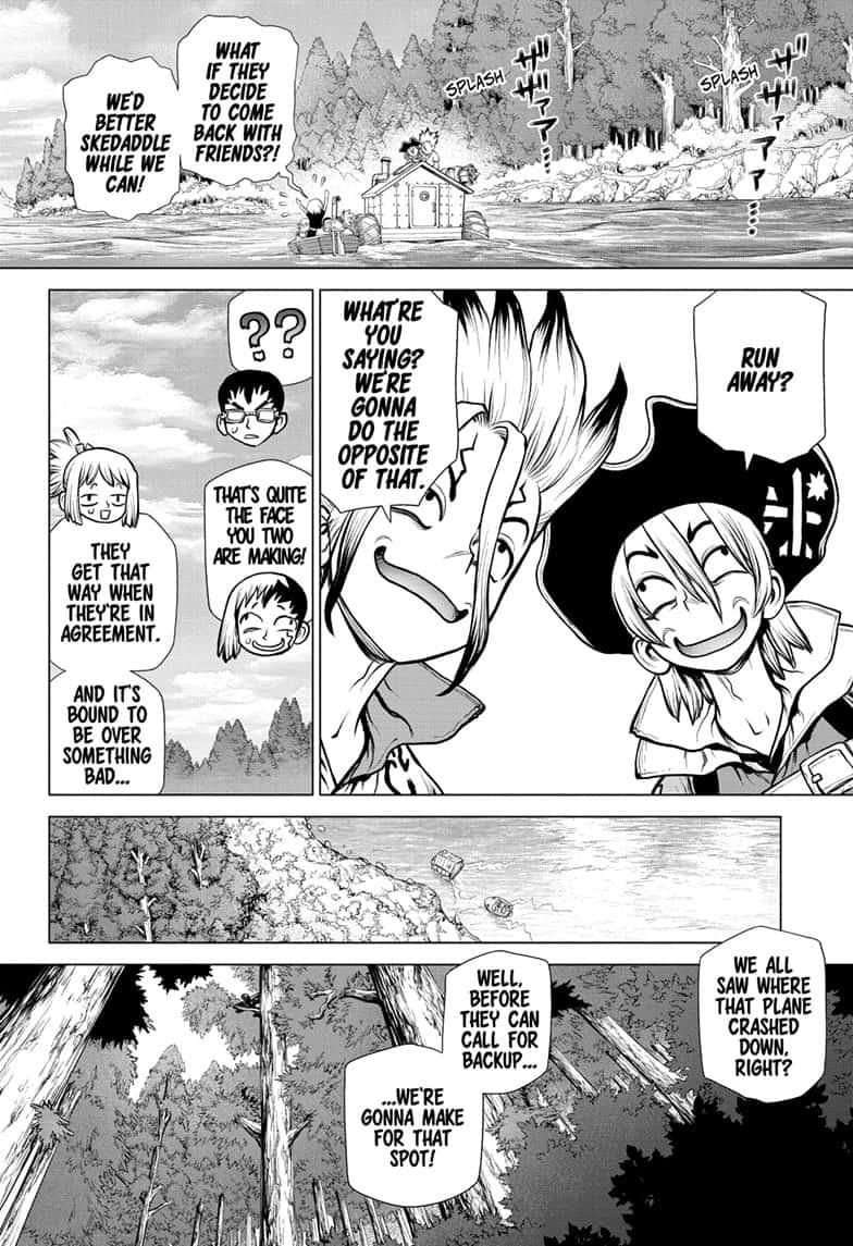 Dr. Stone chapter 150 page 16