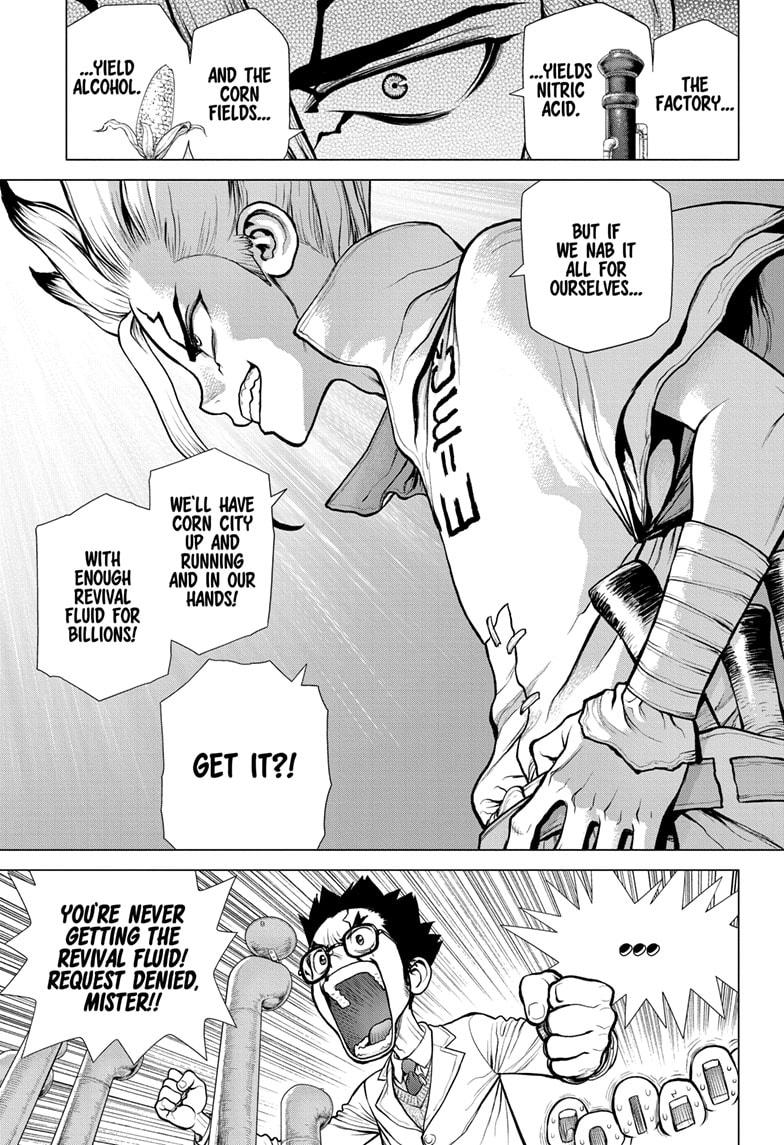 Dr. Stone chapter 152 page 15