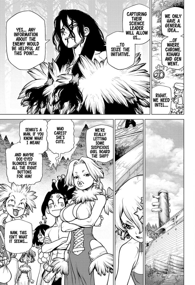 Dr. Stone chapter 154 page 15