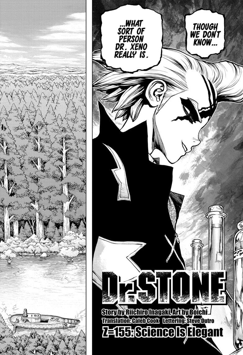 Dr. Stone chapter 155 page 3