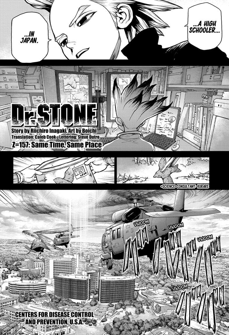 Dr. Stone chapter 157 page 2
