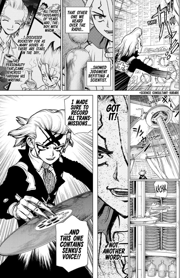 Dr. Stone chapter 159 page 3