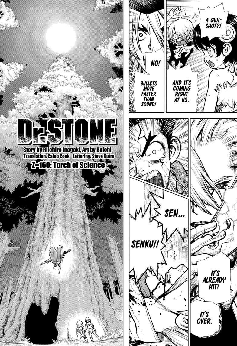 Dr. Stone chapter 160 page 2