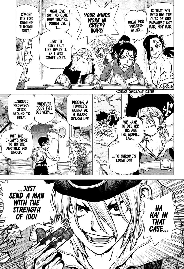 Dr. Stone chapter 162 page 5