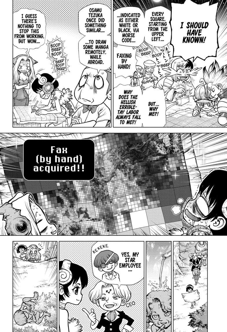 Dr. Stone chapter 177 page 10