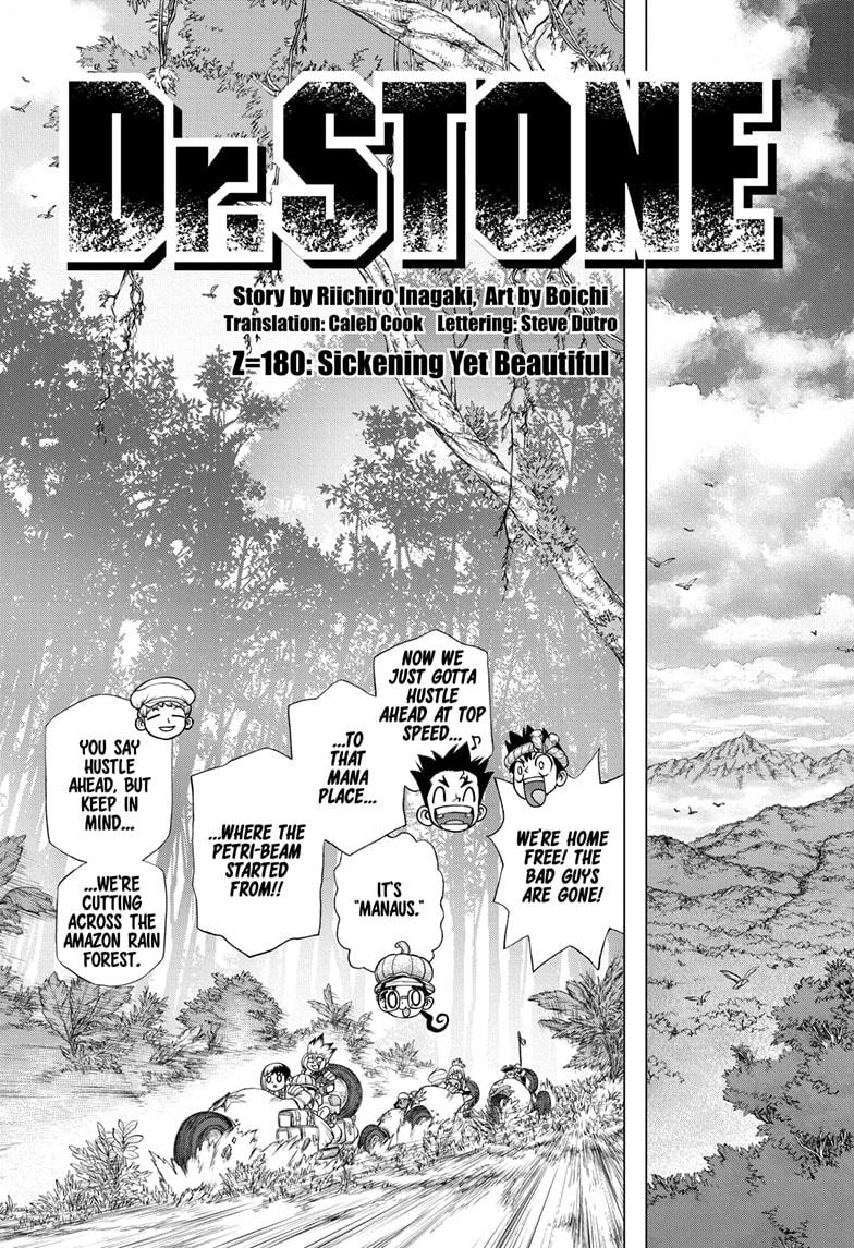 Dr. Stone chapter 180 page 3