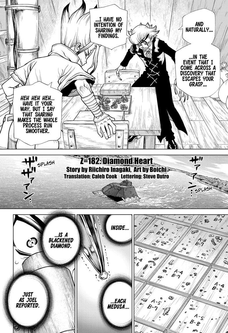 Dr. Stone chapter 182 page 3