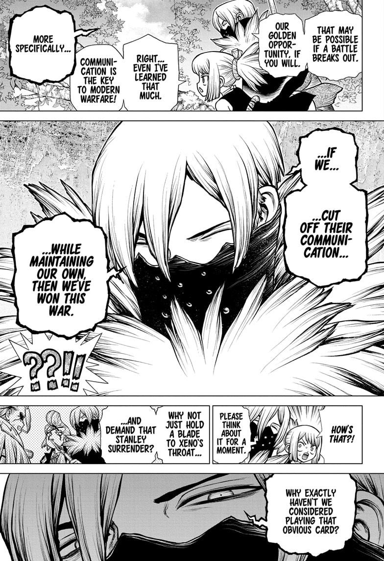 Dr. Stone chapter 187 page 10