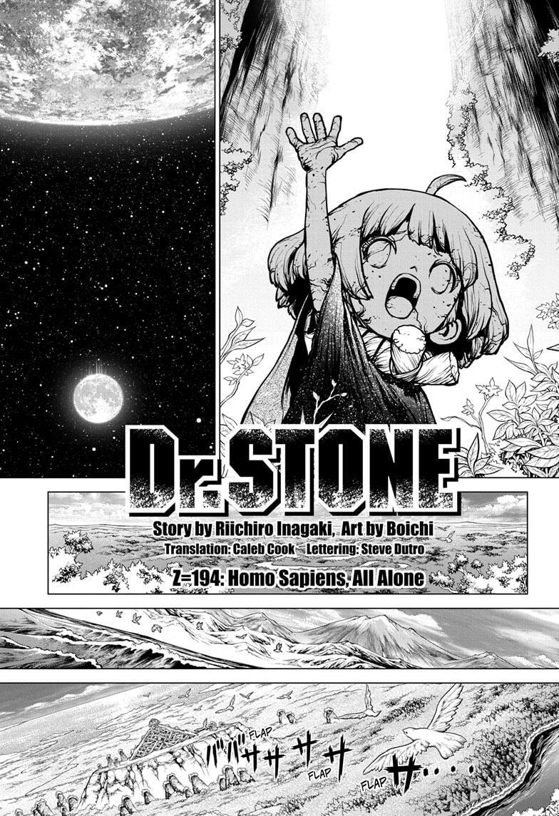 Dr. Stone chapter 194 page 1