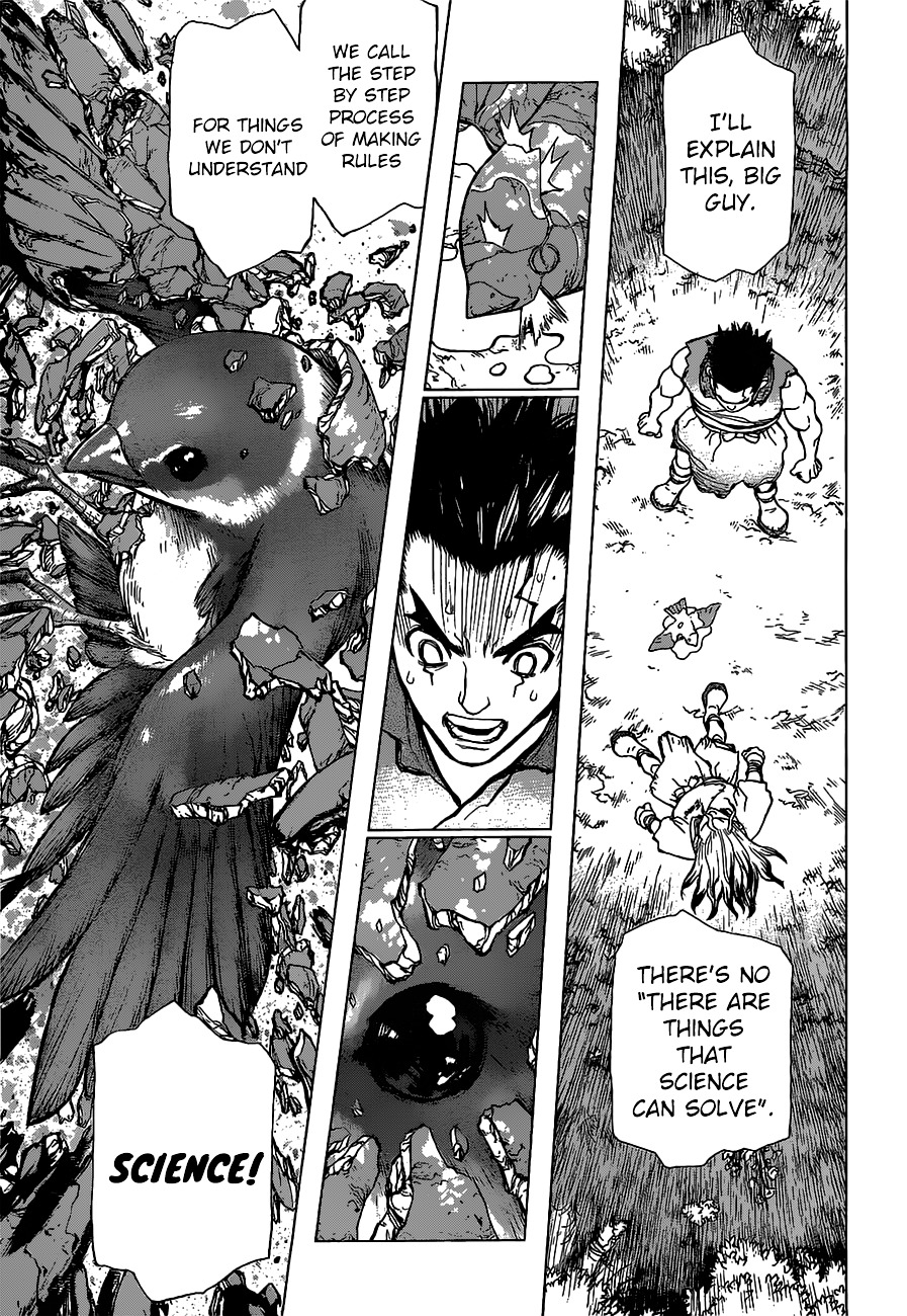 Dr. Stone chapter 2 page 22
