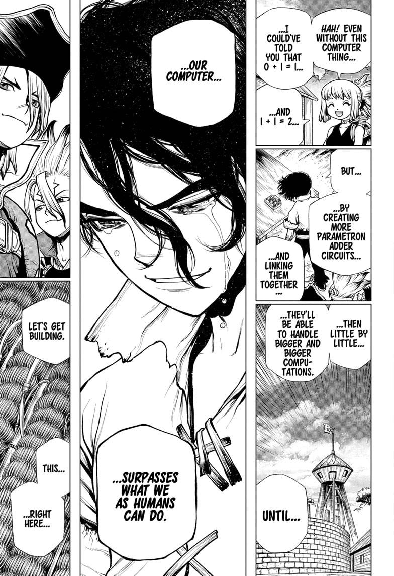 Dr. Stone chapter 206 page 17