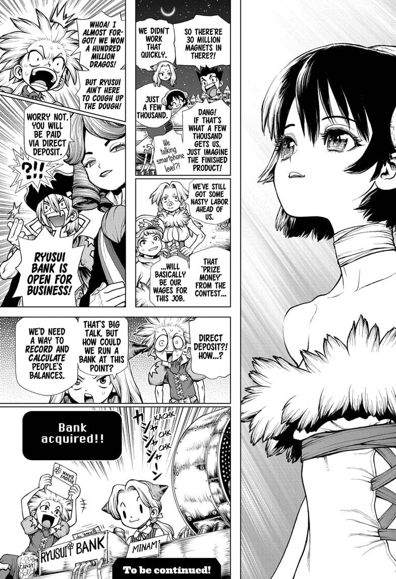 Dr. Stone chapter 208 page 17