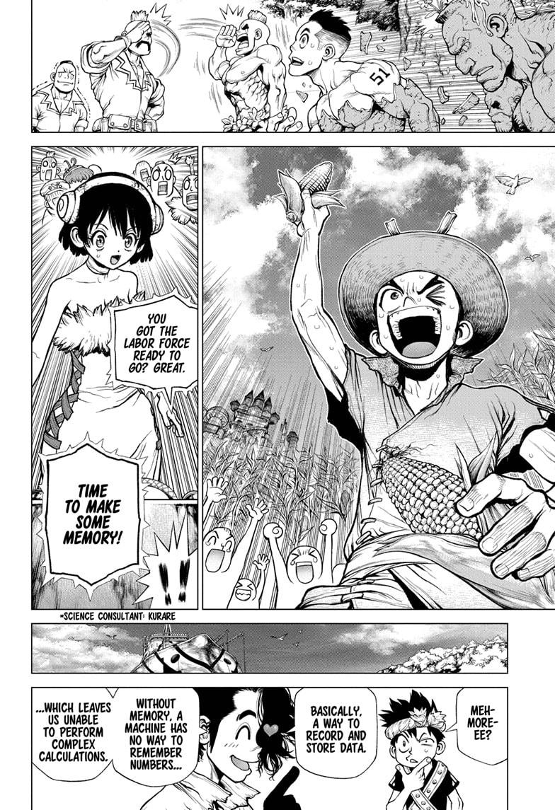 Dr. Stone chapter 208 page 4