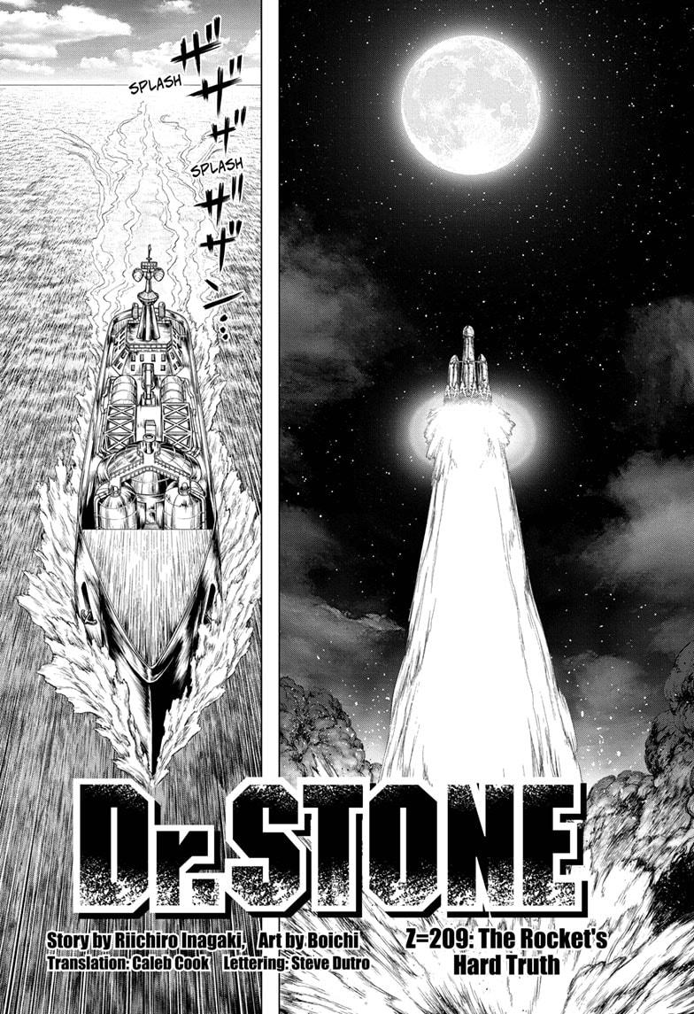 Dr. Stone chapter 209 page 2