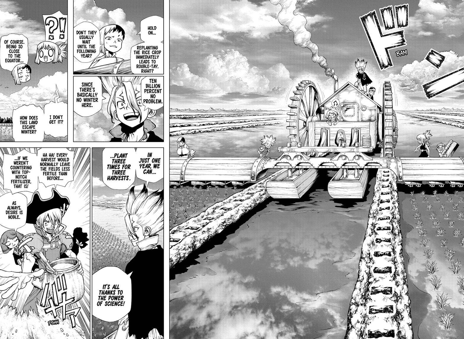 Dr. Stone chapter 211 page 10