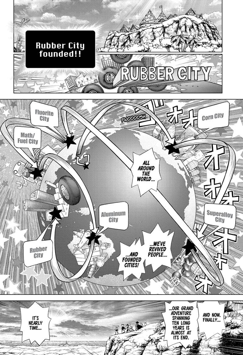 Dr. Stone chapter 211 page 3