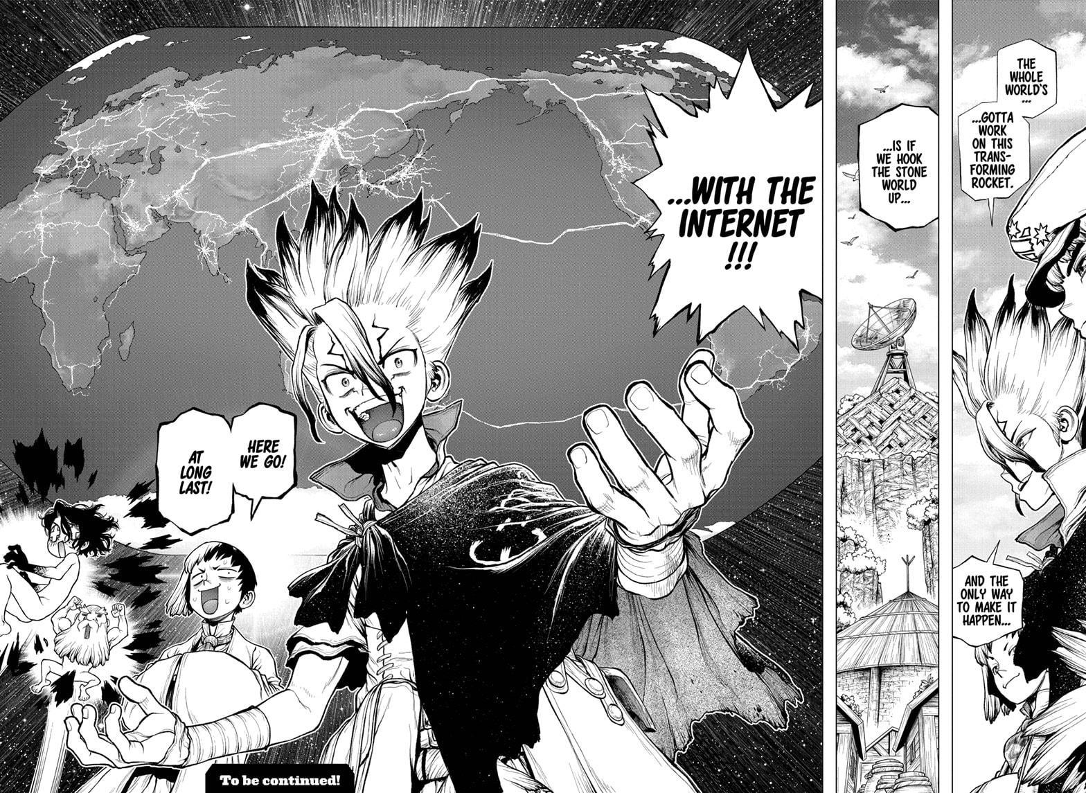 Dr. Stone chapter 217 page 17