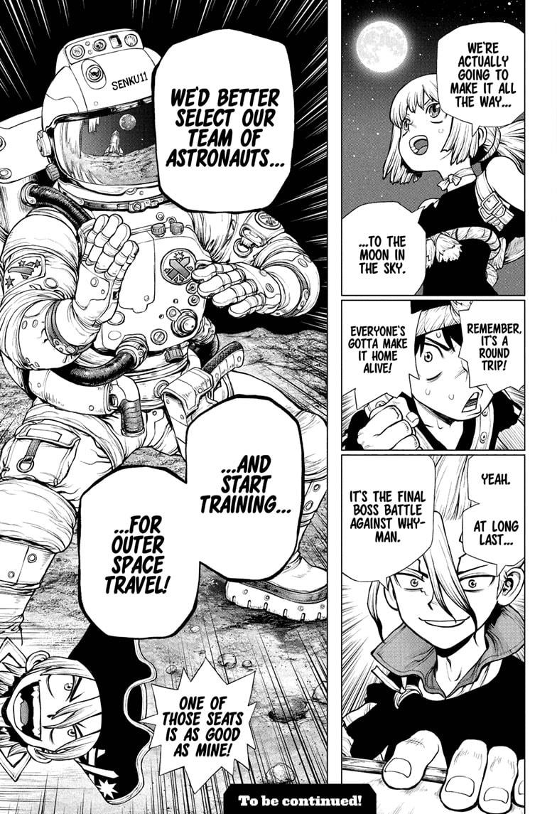 Dr. Stone chapter 218 page 17