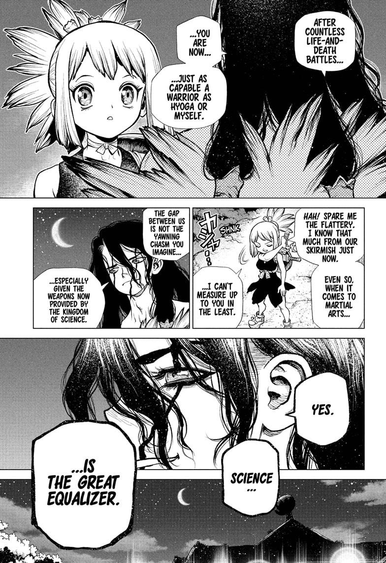 Dr. Stone chapter 219 page 16