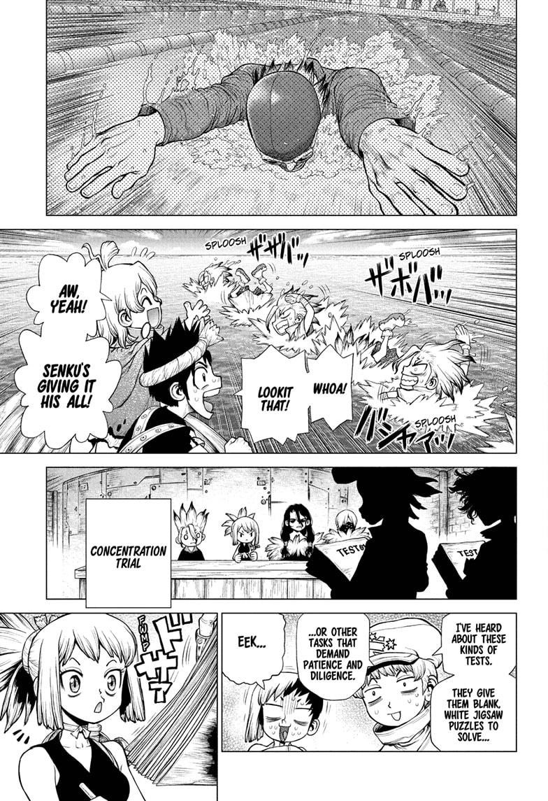 Dr. Stone chapter 219 page 9