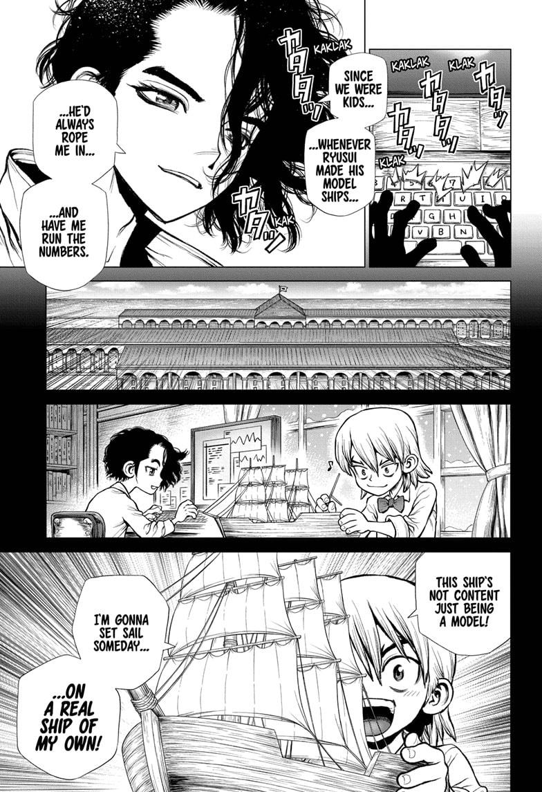 Dr. Stone chapter 220 page 3