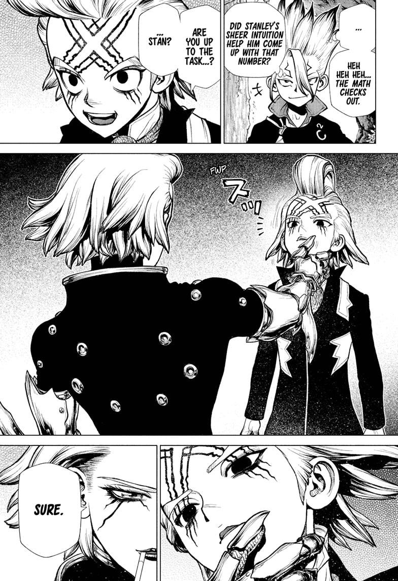 Dr. Stone chapter 221 page 13