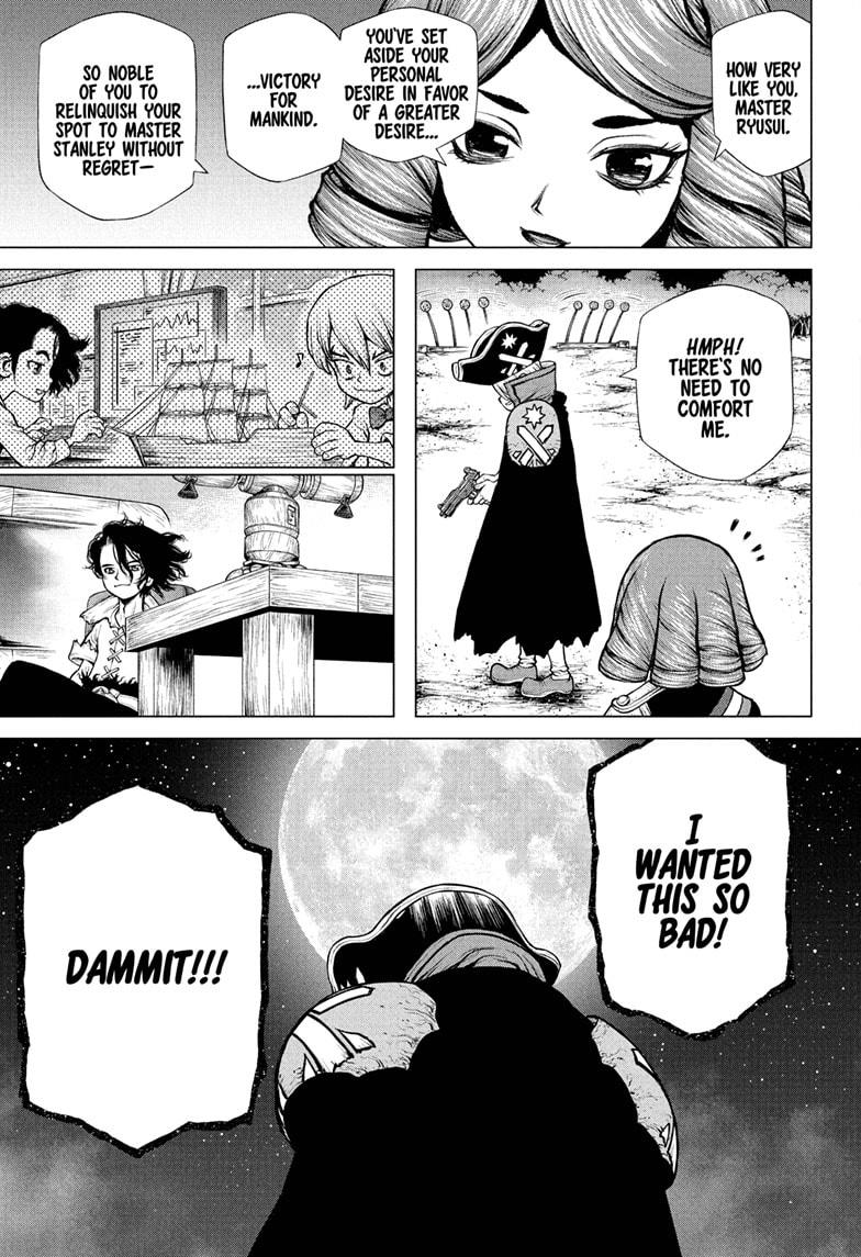 Dr. Stone chapter 221 page 15