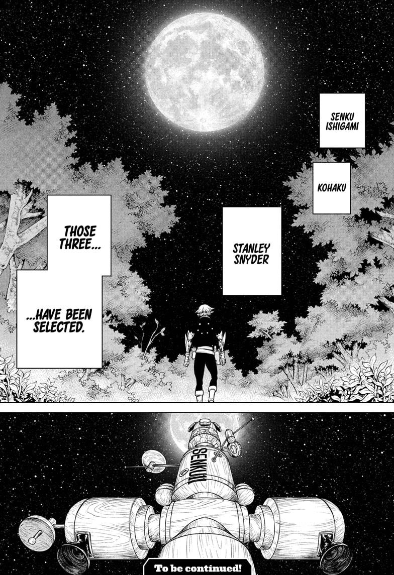 Dr. Stone chapter 221 page 18