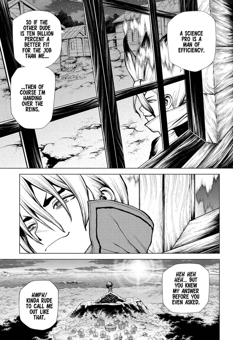 Dr. Stone chapter 221 page 5