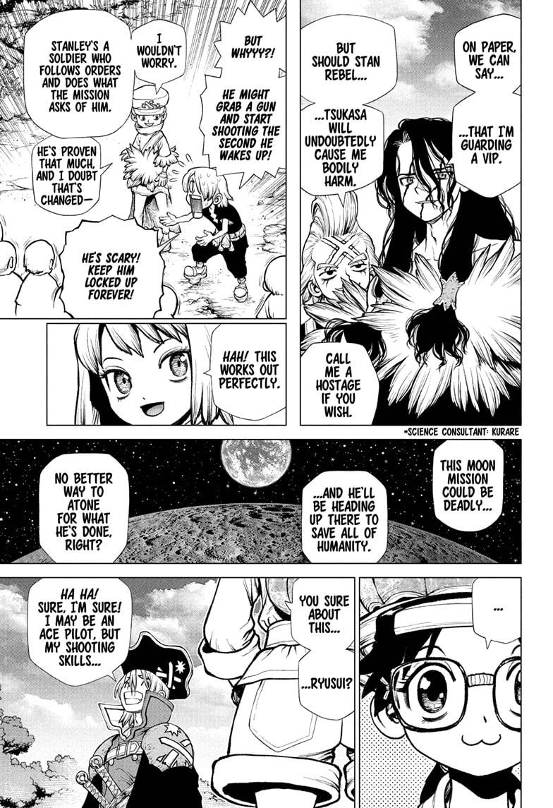 Dr. Stone chapter 221 page 9