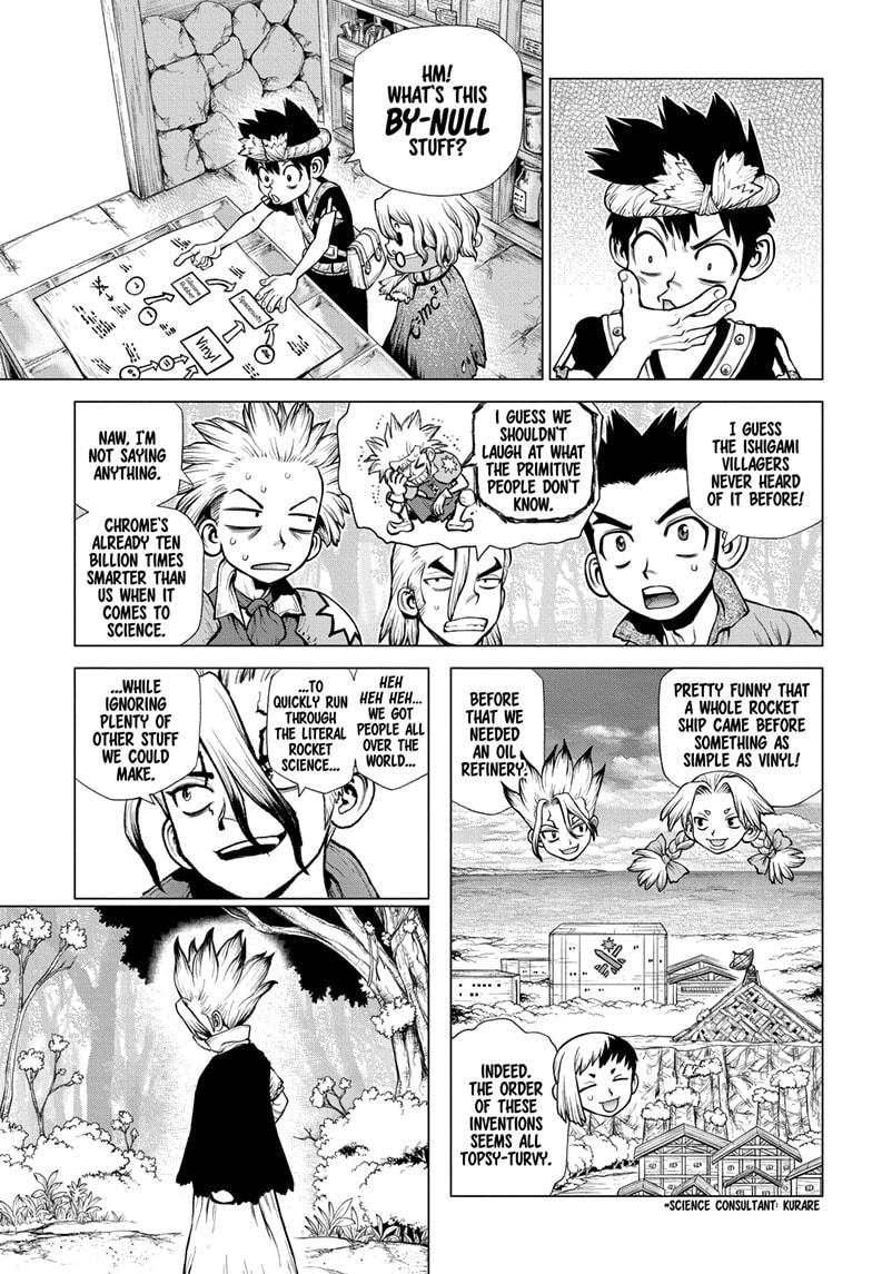 Dr. Stone chapter 222 page 3