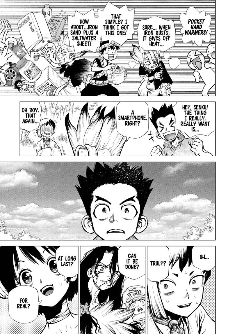 Dr. Stone chapter 222 page 9
