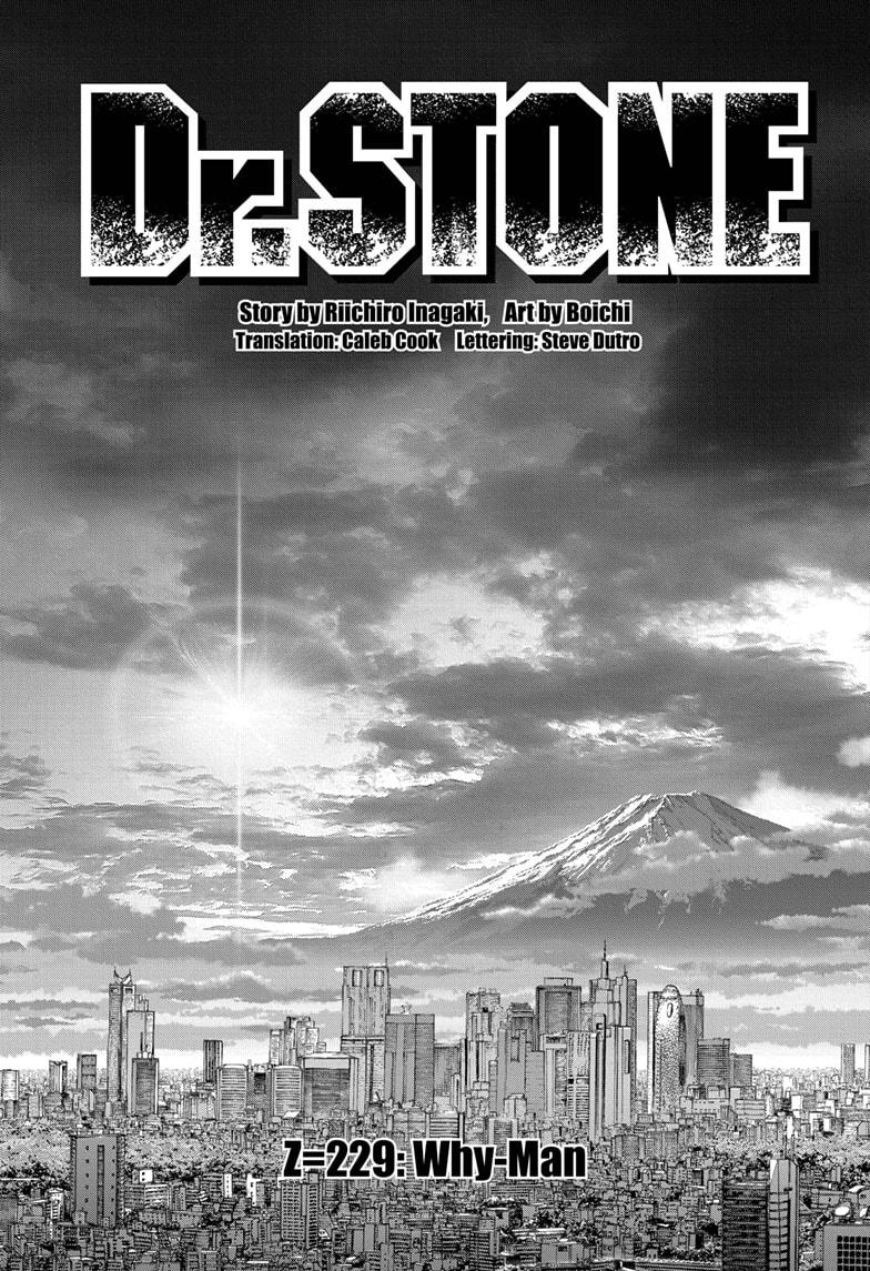 Dr. Stone chapter 229 page 3