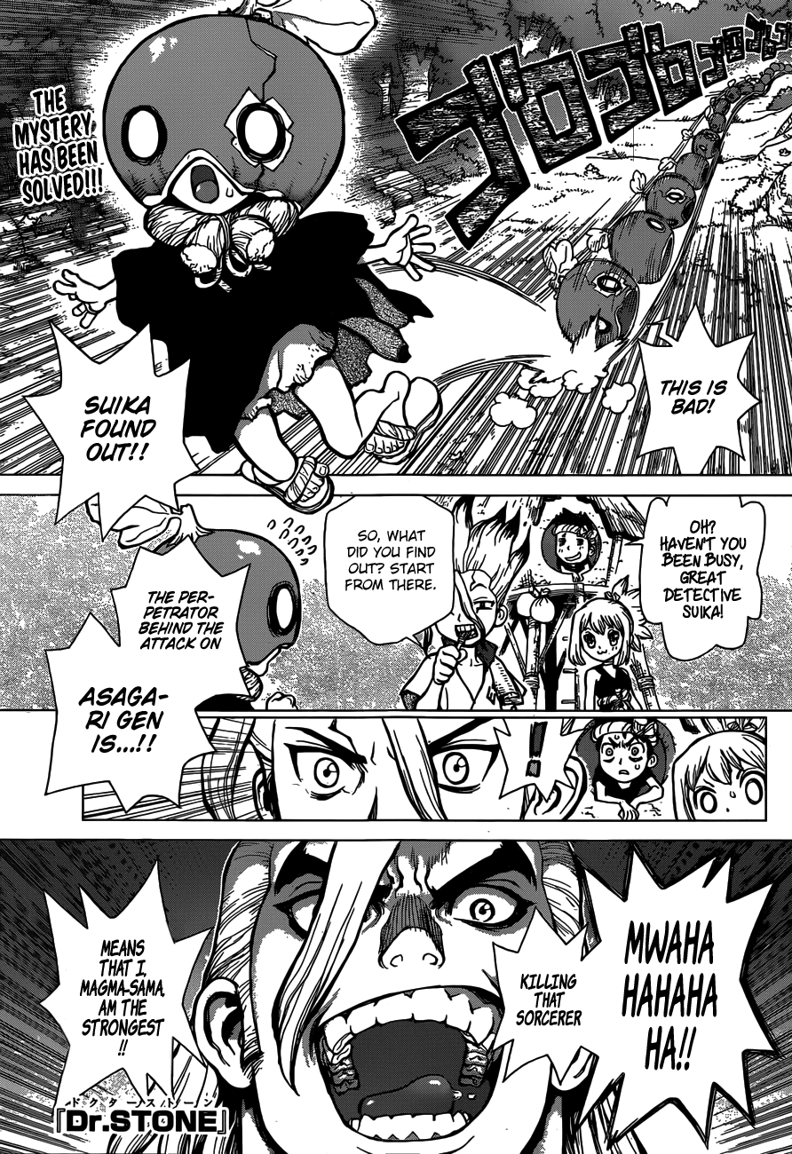 Dr. Stone chapter 27 page 1
