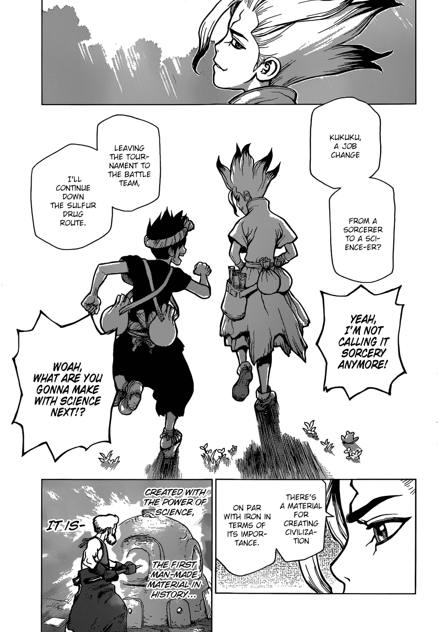Dr. Stone chapter 27 page 16