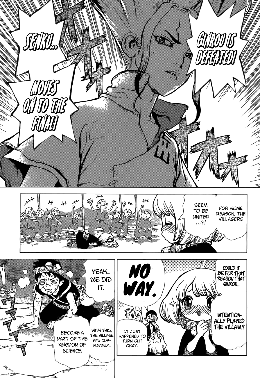 Dr. Stone chapter 39 page 15
