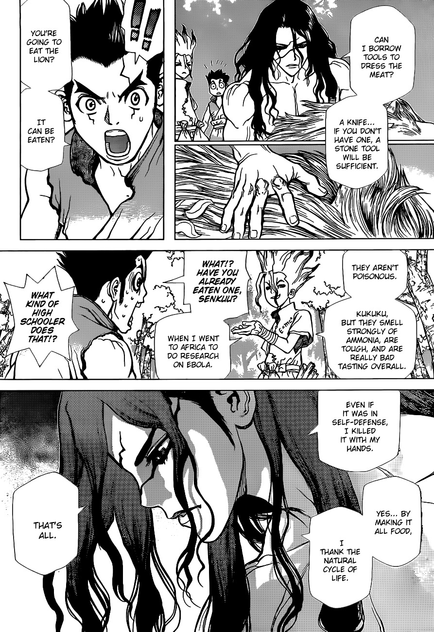 Dr. Stone chapter 4 page 3