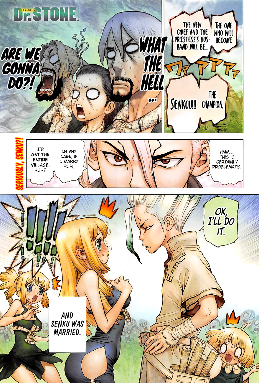 Dr. Stone chapter 40 page 1
