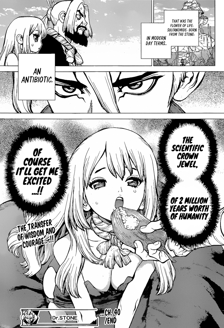 Dr. Stone chapter 40 page 22