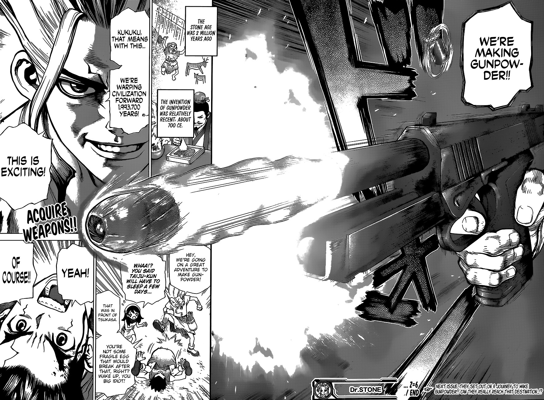 Dr. Stone chapter 6 page 17