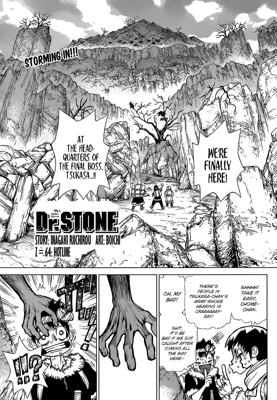 Dr. Stone chapter 64 page 1