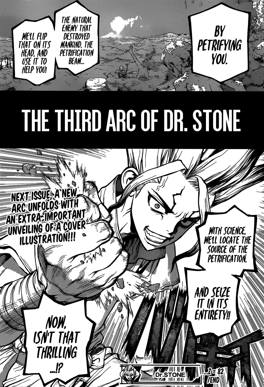 Dr. Stone chapter 82 page 19