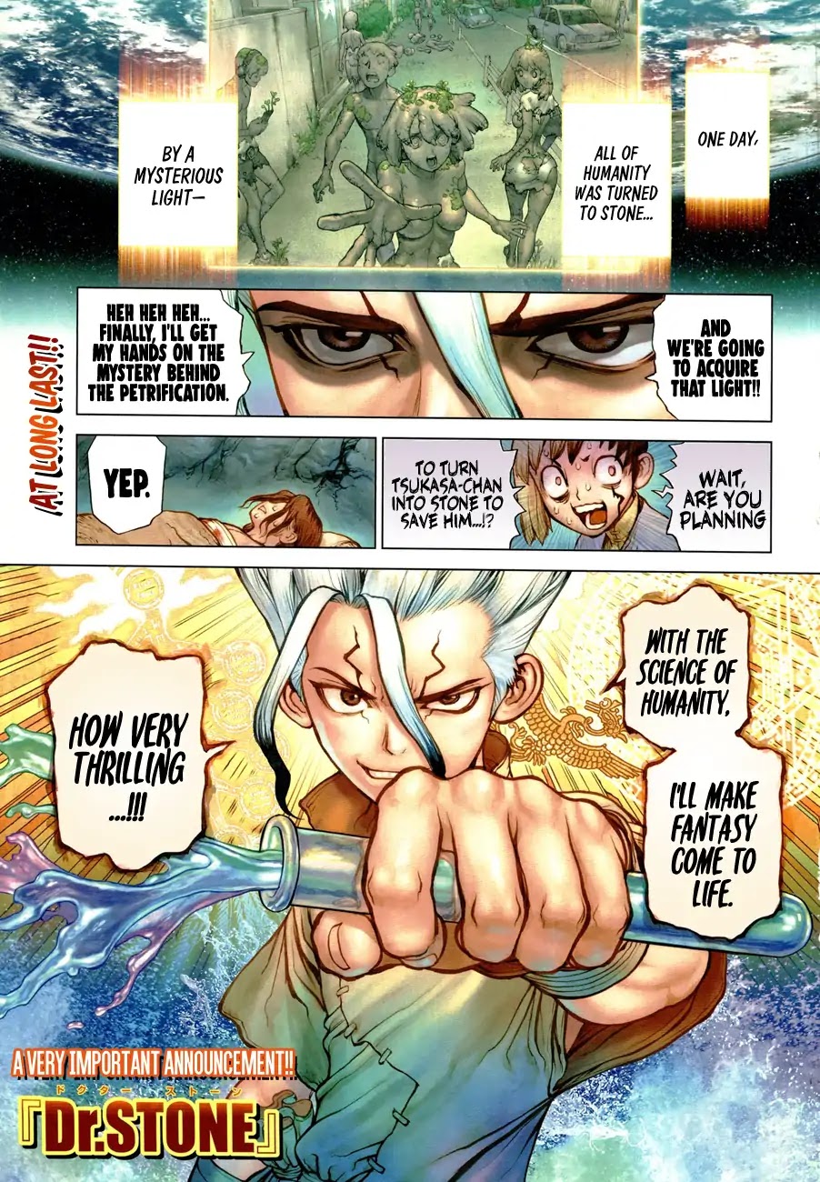 Dr. Stone chapter 83 page 3