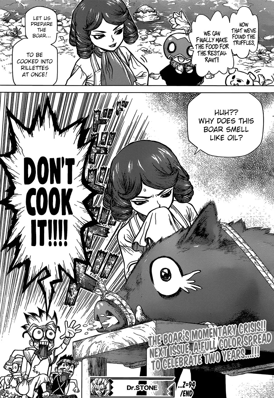 Dr. Stone chapter 94 page 18