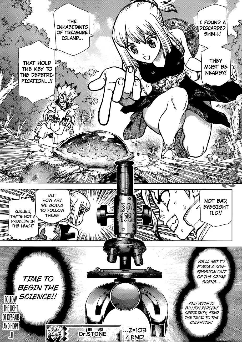 Dr. Stone chapter 103 page 19