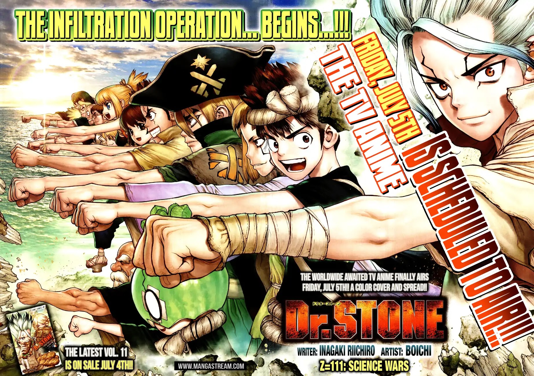 Dr. Stone chapter 111 page 3