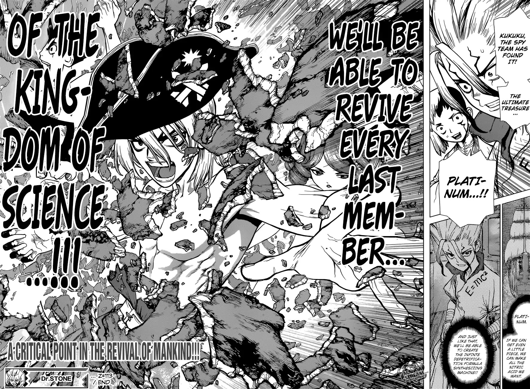 Dr. Stone chapter 113 page 18