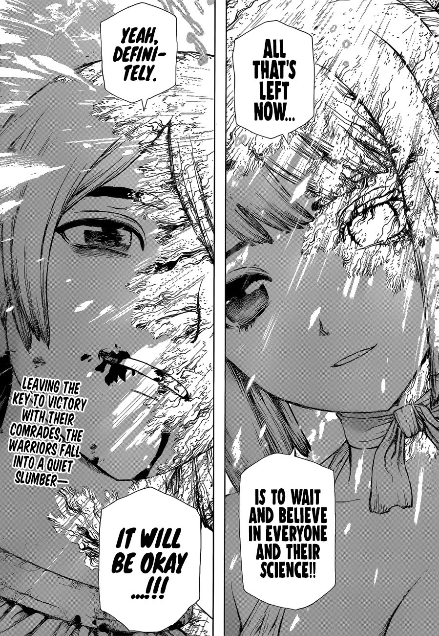Dr. Stone chapter 121 page 19